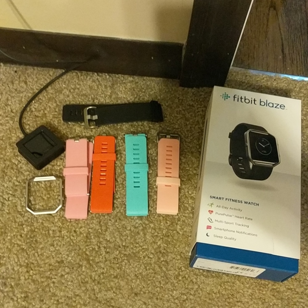 Fit bit blaze smart fitness watch